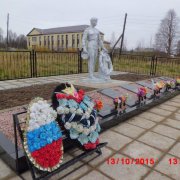 Братская могила воинов, с. Нюхча